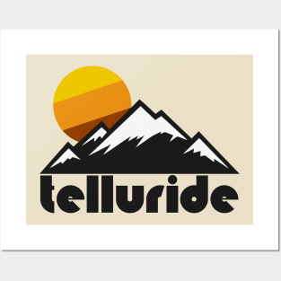 Retro Telluride ))(( Tourist Souvenir Travel Design Posters and Art